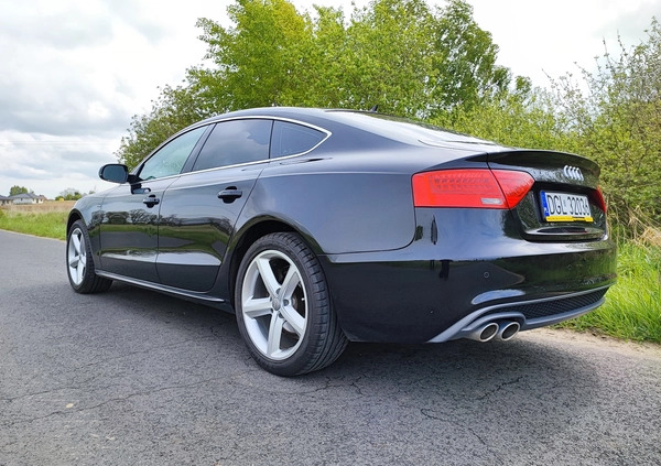 Audi A5 cena 55900 przebieg: 248900, rok produkcji 2012 z Kłobuck małe 191